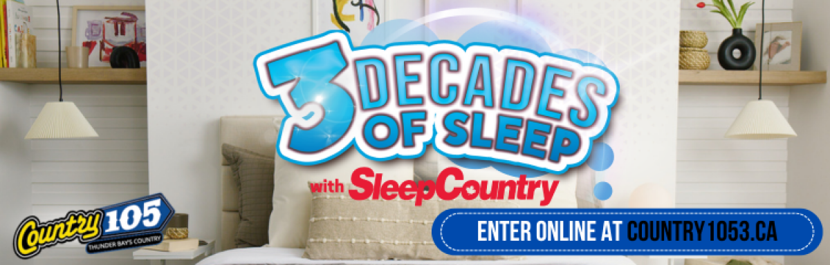 3 decades of Sleep with Sleep Country 